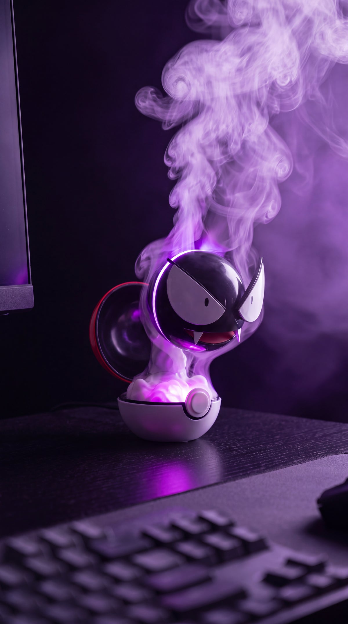 Your desk, but haunted.